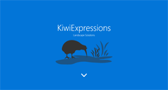 Desktop Screenshot of kiwiexpressions.com